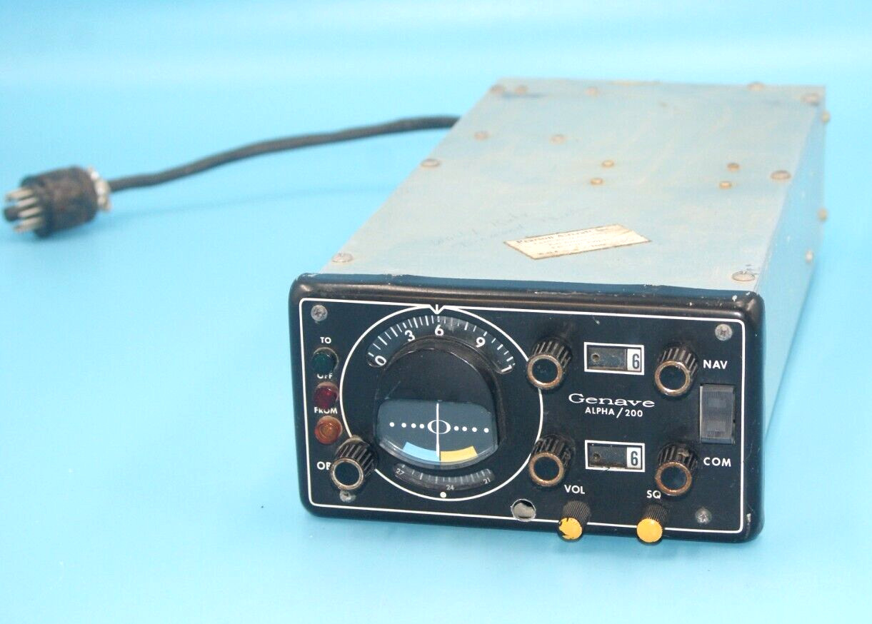 Genave Alpha-200 Navigation Communication Computer Dated 1981