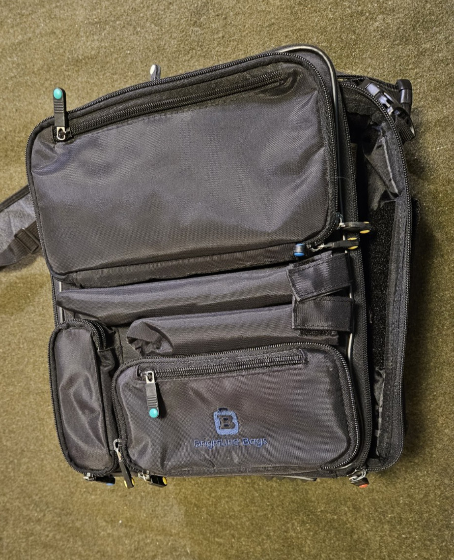 Original Brightline Aviation Pilot Flight Kit Headset Bag FLEX BLBPFB-05 1st Gen