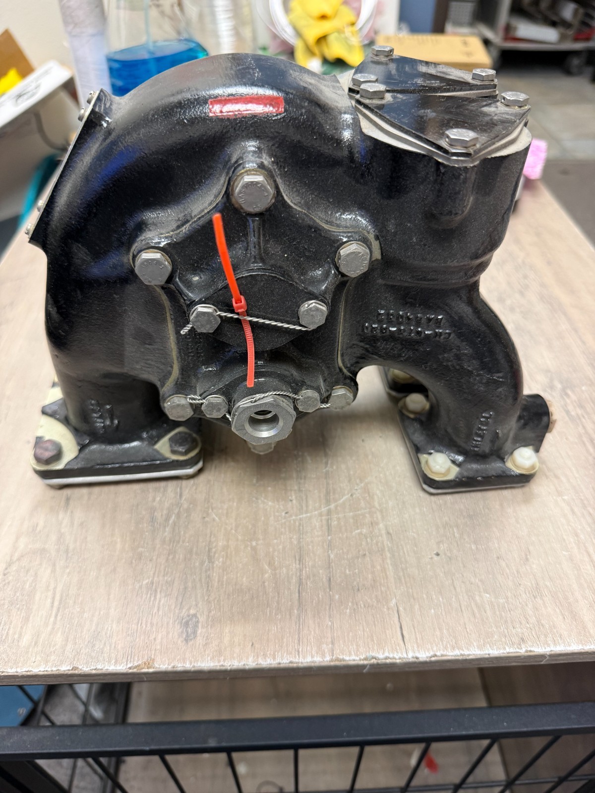 LUCAS AERO LTD FUEL FLOW EQUALIZER P/N CHA673-160 UNTESTED READ