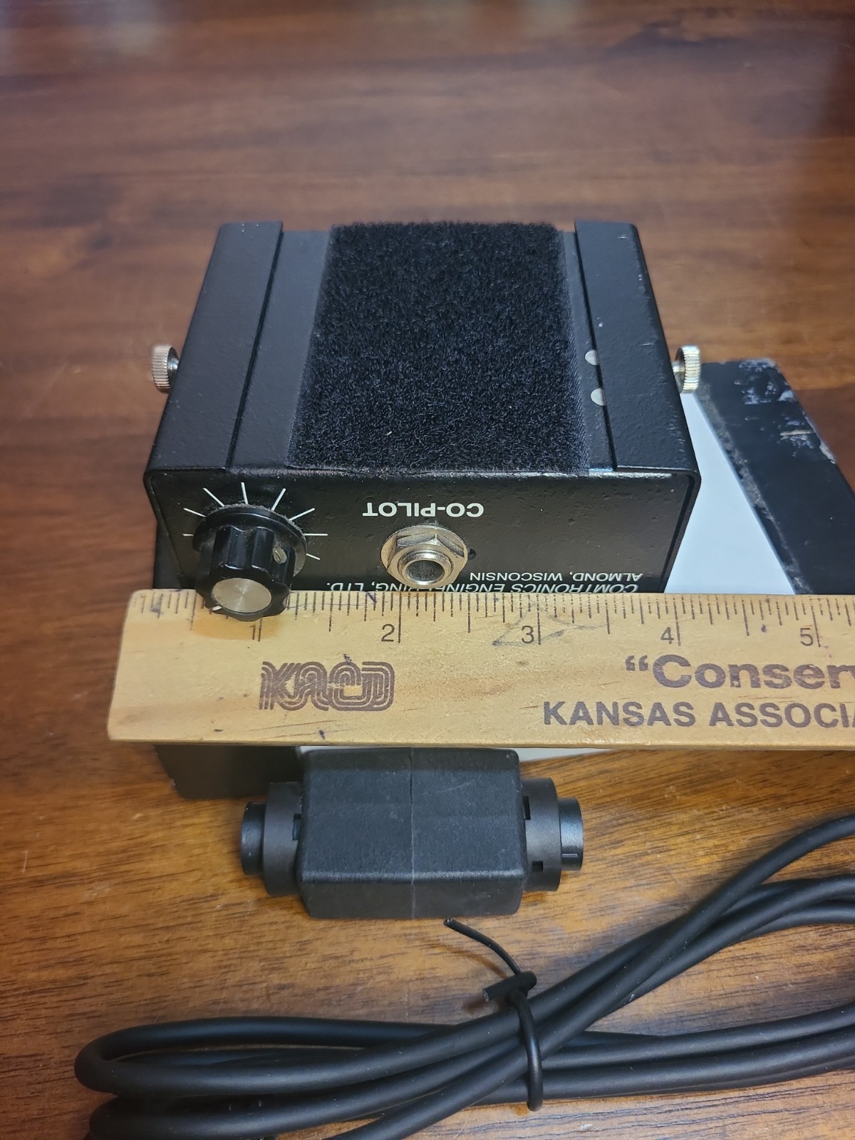 Comtronics ULTRA-COM AIRCRAFT INTERCOM BOX. ~USED, UNKNOWN CONDITION~