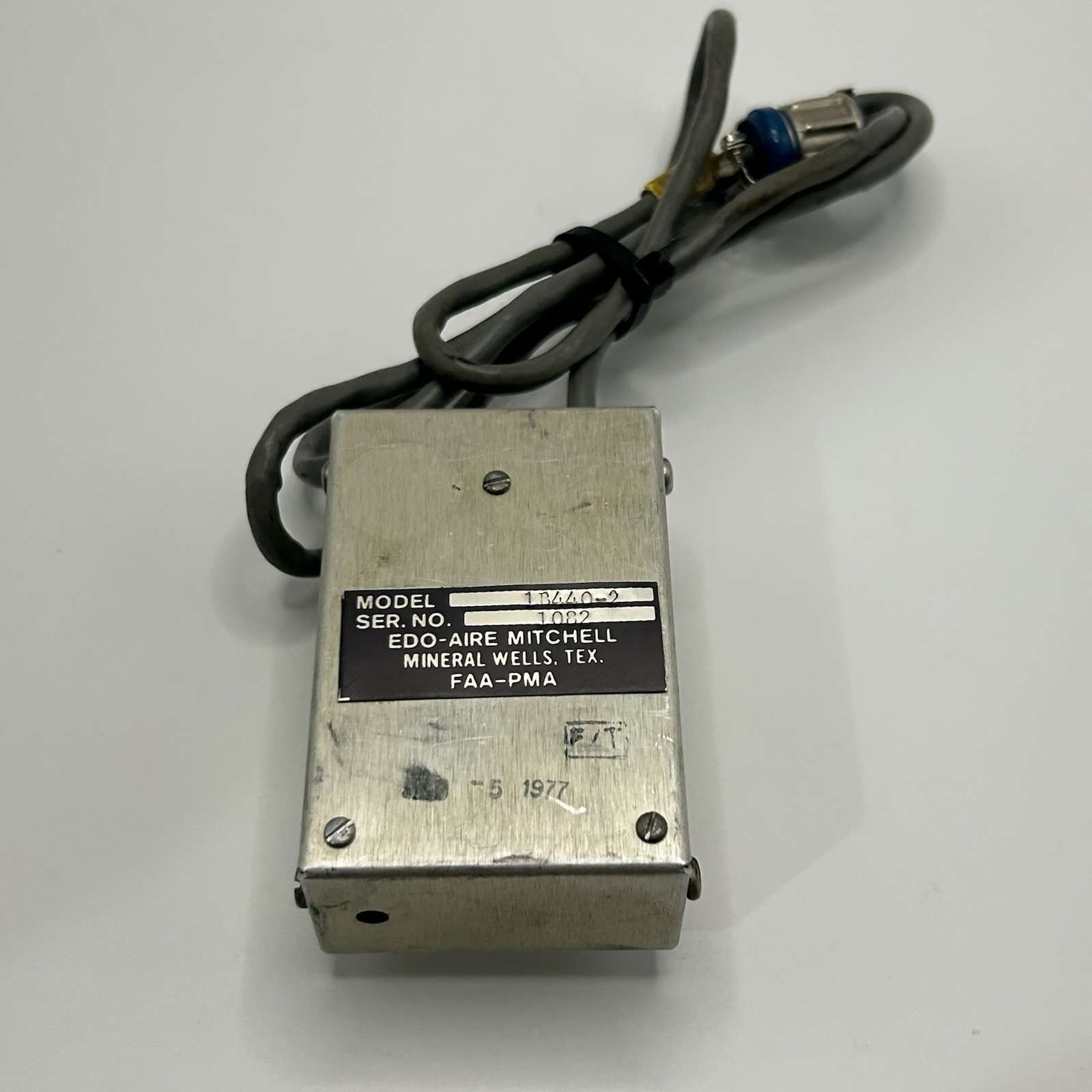 Edo-Aire Mitchell Autopilot Relay Filter 14V P/N 1B440-2 1B440 Aircraft Module