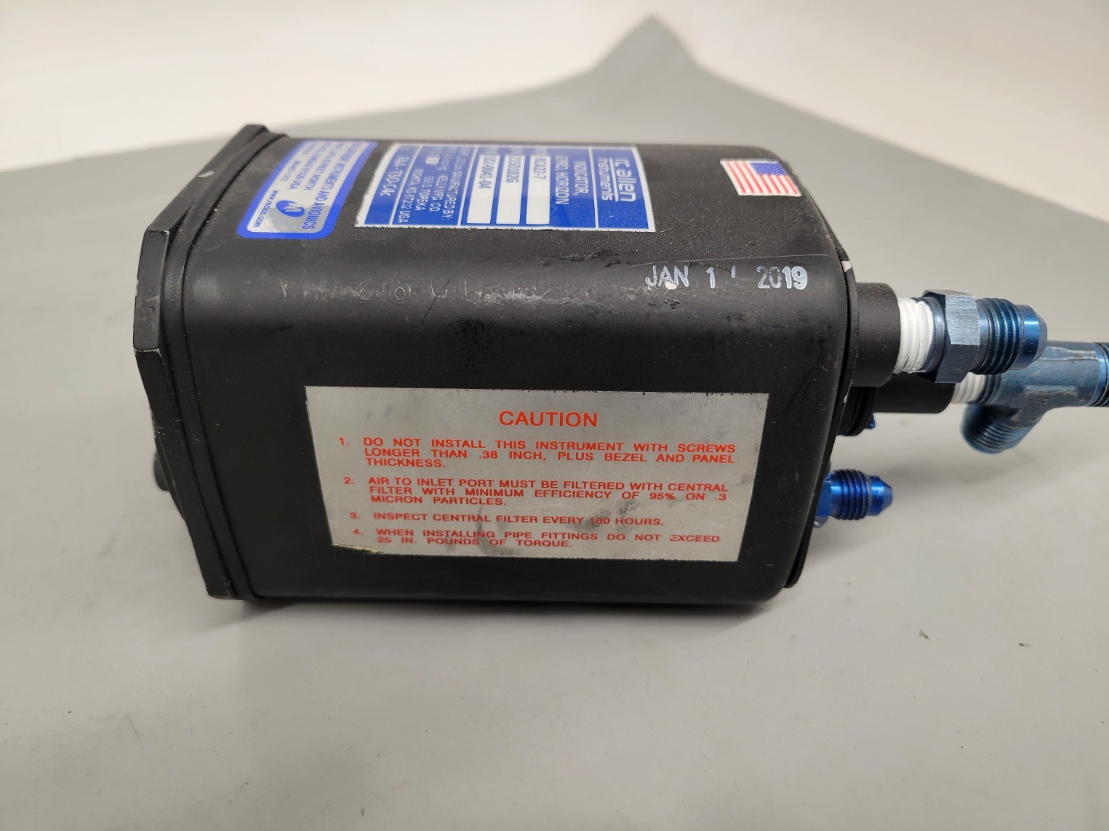 102-0041-04 RCA 22-7 GYRO HORIZON INDICATOR