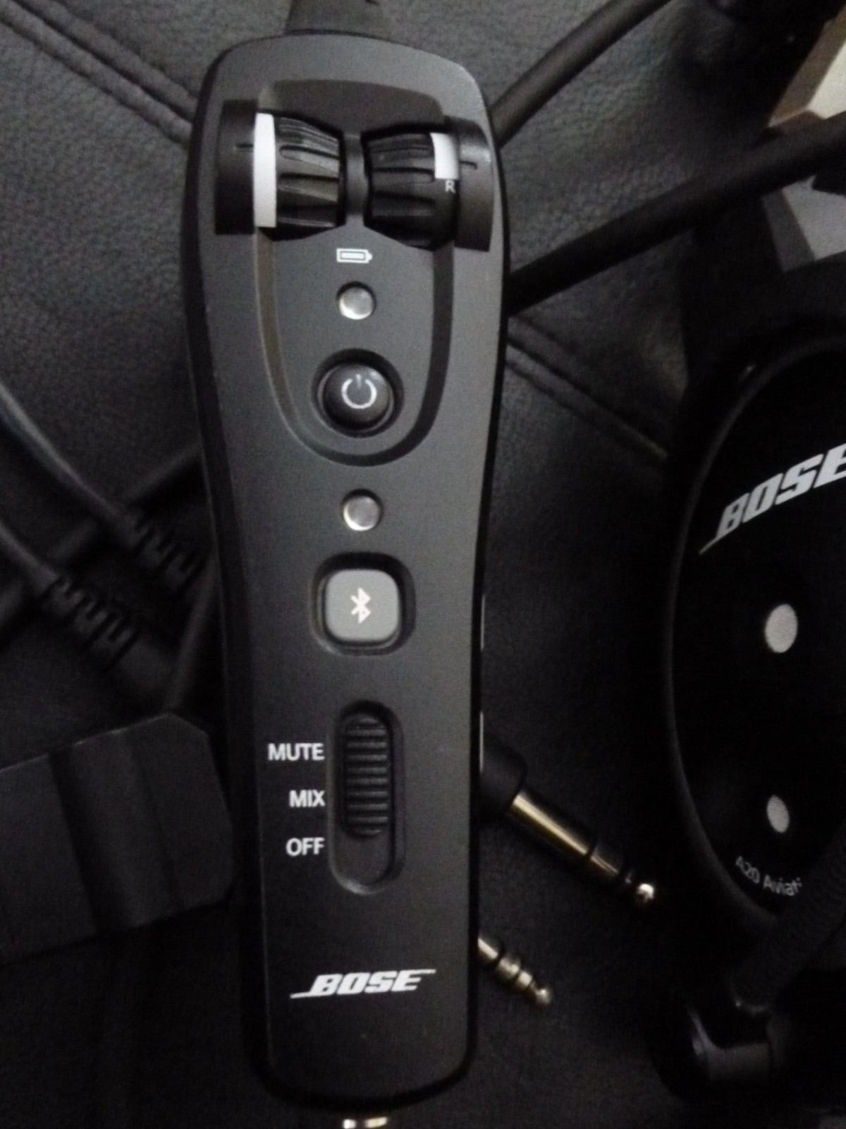 Bose A20 Aviation Headset with Bluetooth Dual Plug Cable – Black ~ Read Listing
