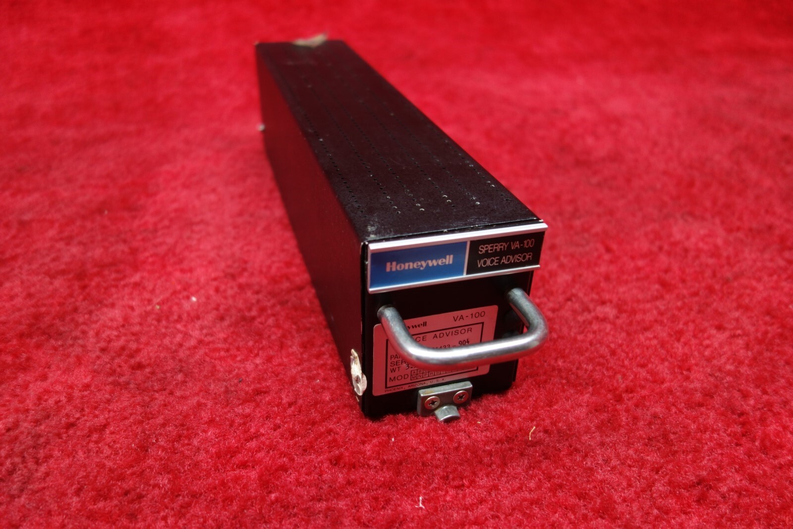 Sperry, Honeywell VA-100 Voice Advisor PN 7001433-904