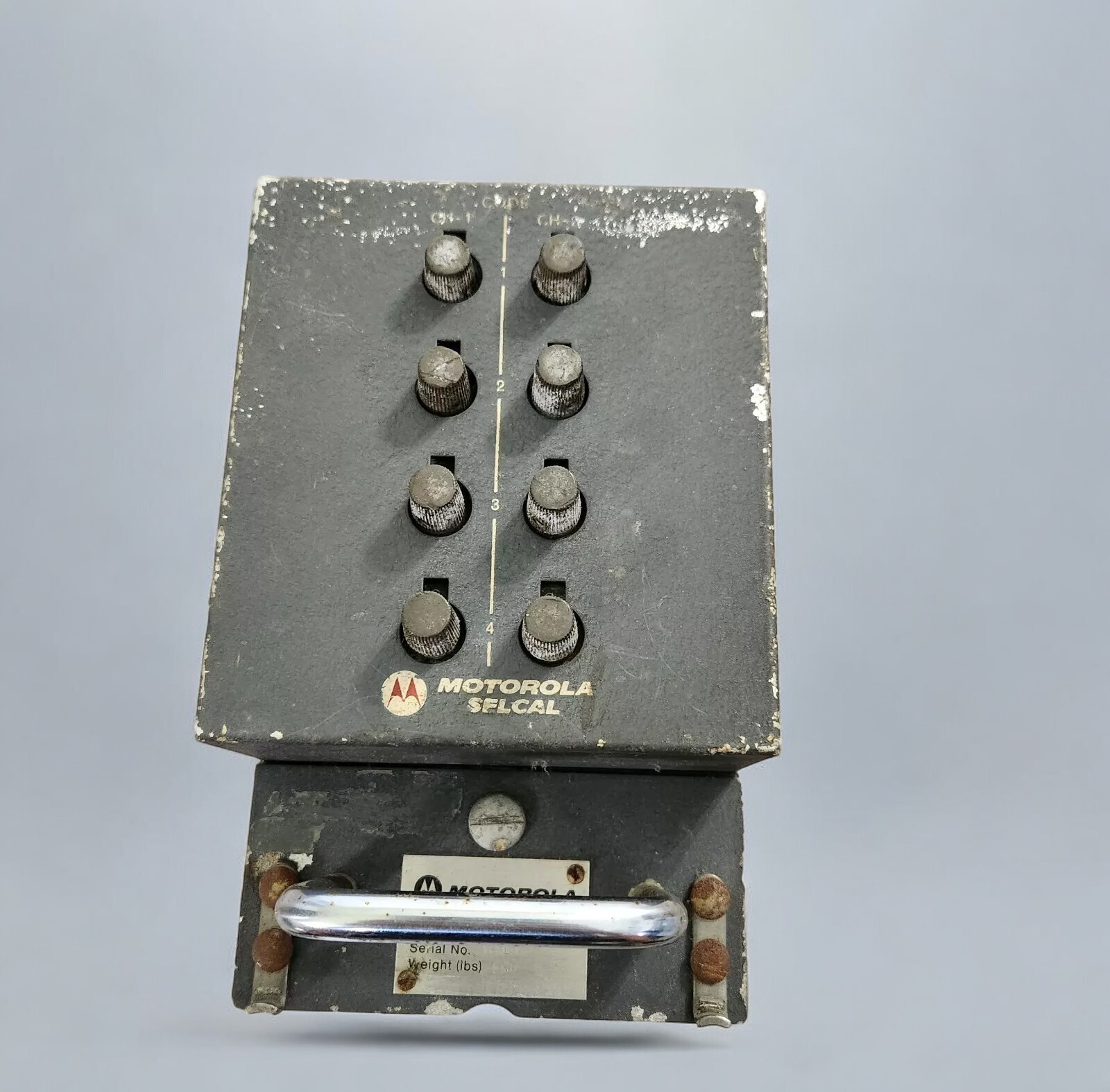 Motorola Aircraft SELCAL Unit Model NA134D2 SERIAL M30LOK
