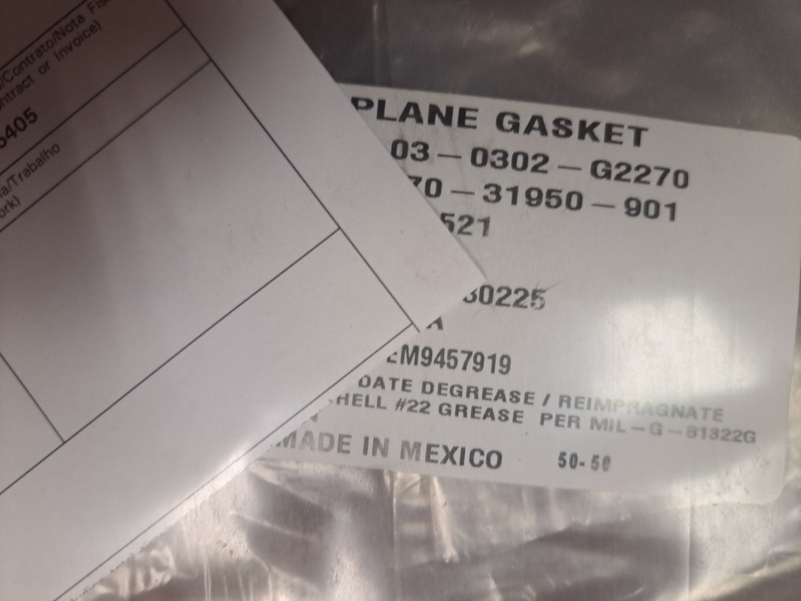 Embraer 170-31950-901 Gasket Knitted Access Door Qty 3 Pack NEW