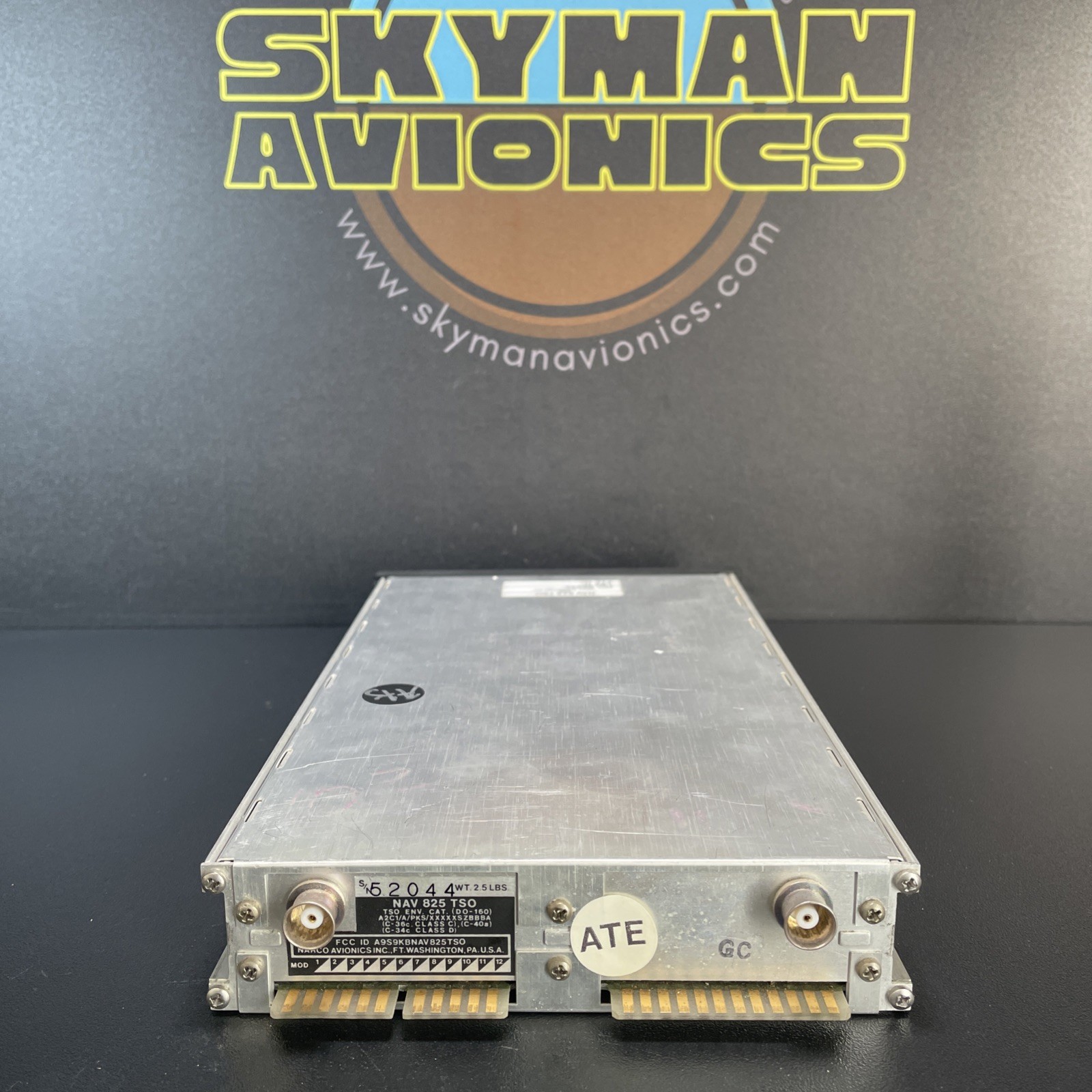 Narco 825 TSO NAV Radio – No Warranty!