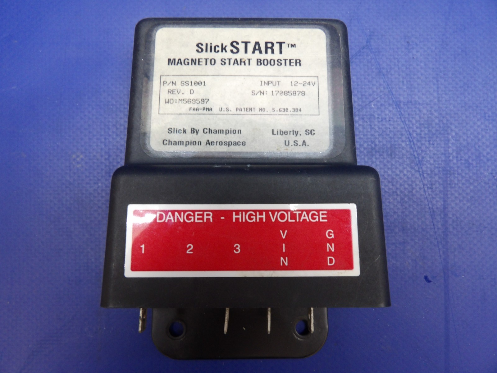 Diamond Slick Start Magneto Start Booster 12/24V P/N SS1001 TESTED (0626-1304)
