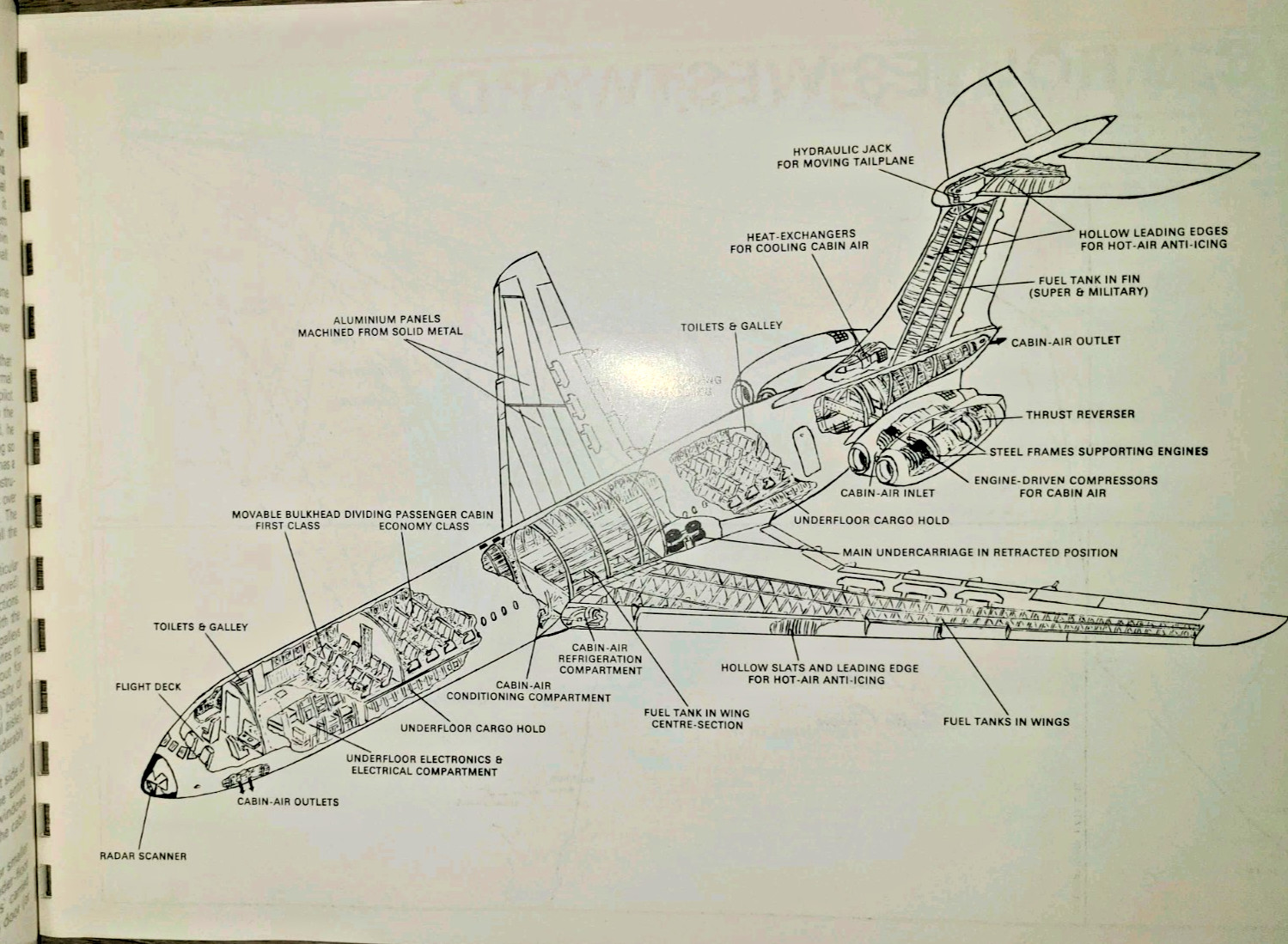 Vtg PB book, VC 10 by Jim Lucas, 1970 – VHF Supplies England, aviation airplane