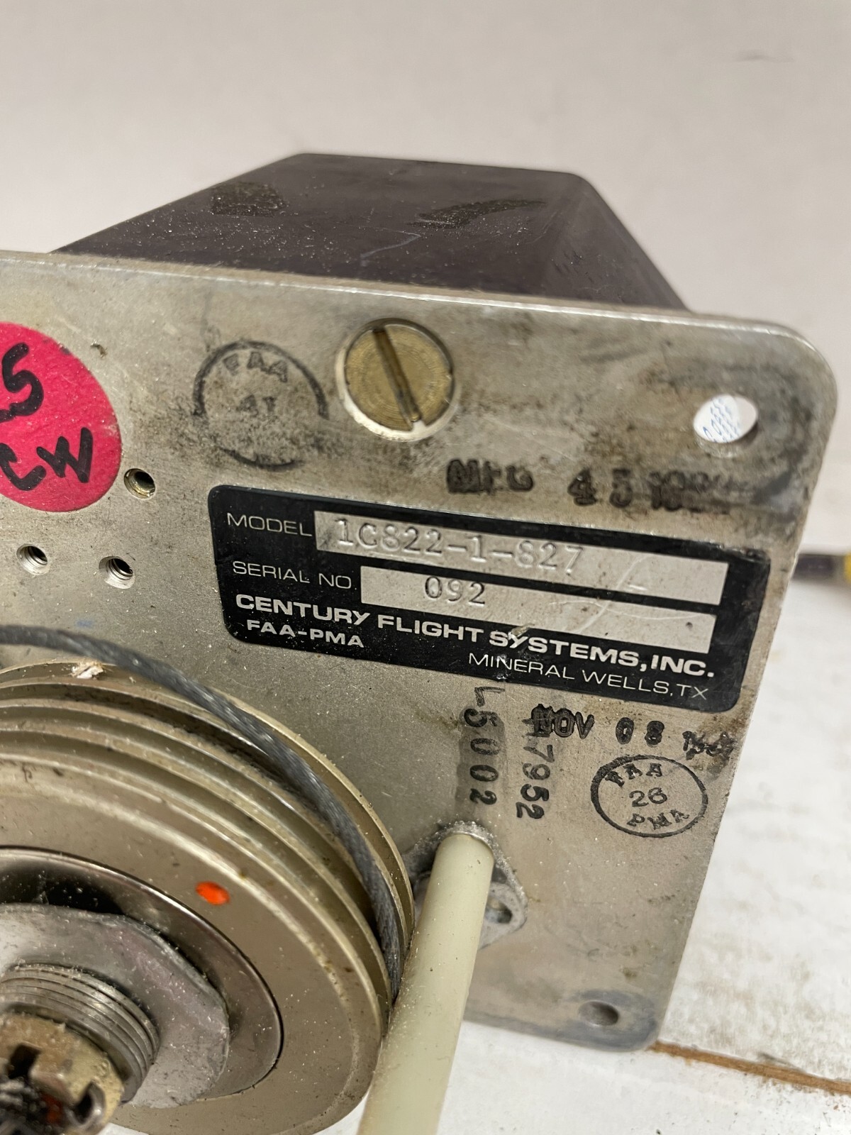 Edo-Aire 1C882-1-827 Servo for Century autopilot