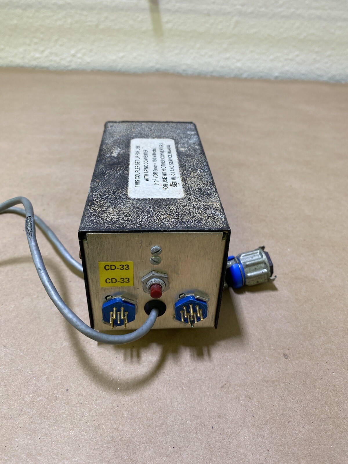 Edo-Aire Mitchell Radio Coupler 1C388 (2220)