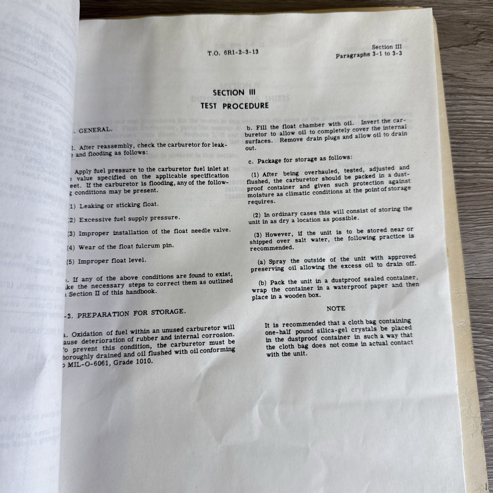 Bendix NA-S3A1 Carburetor used on Continental Engines Overhaul Manual Aviation