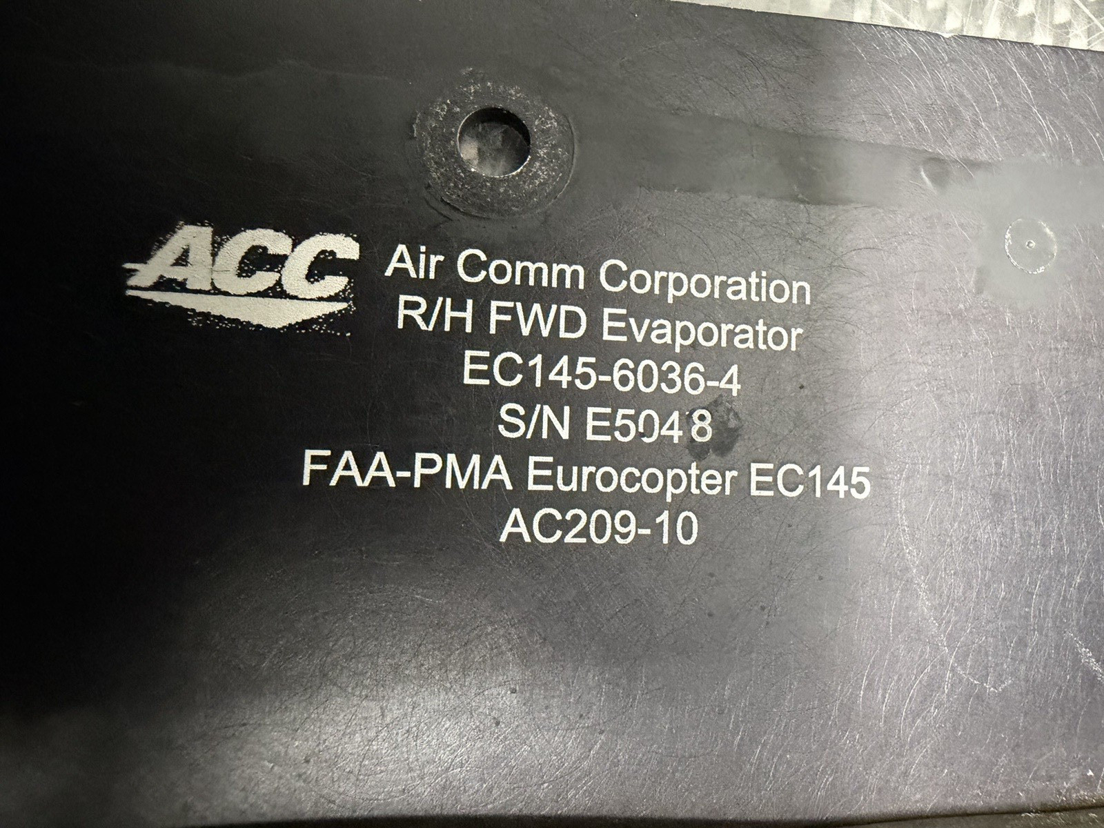 Eurocopter EC145 Airbus Helicopter Air Comm A/C Evaporator EC145-6036-4 ShipFast