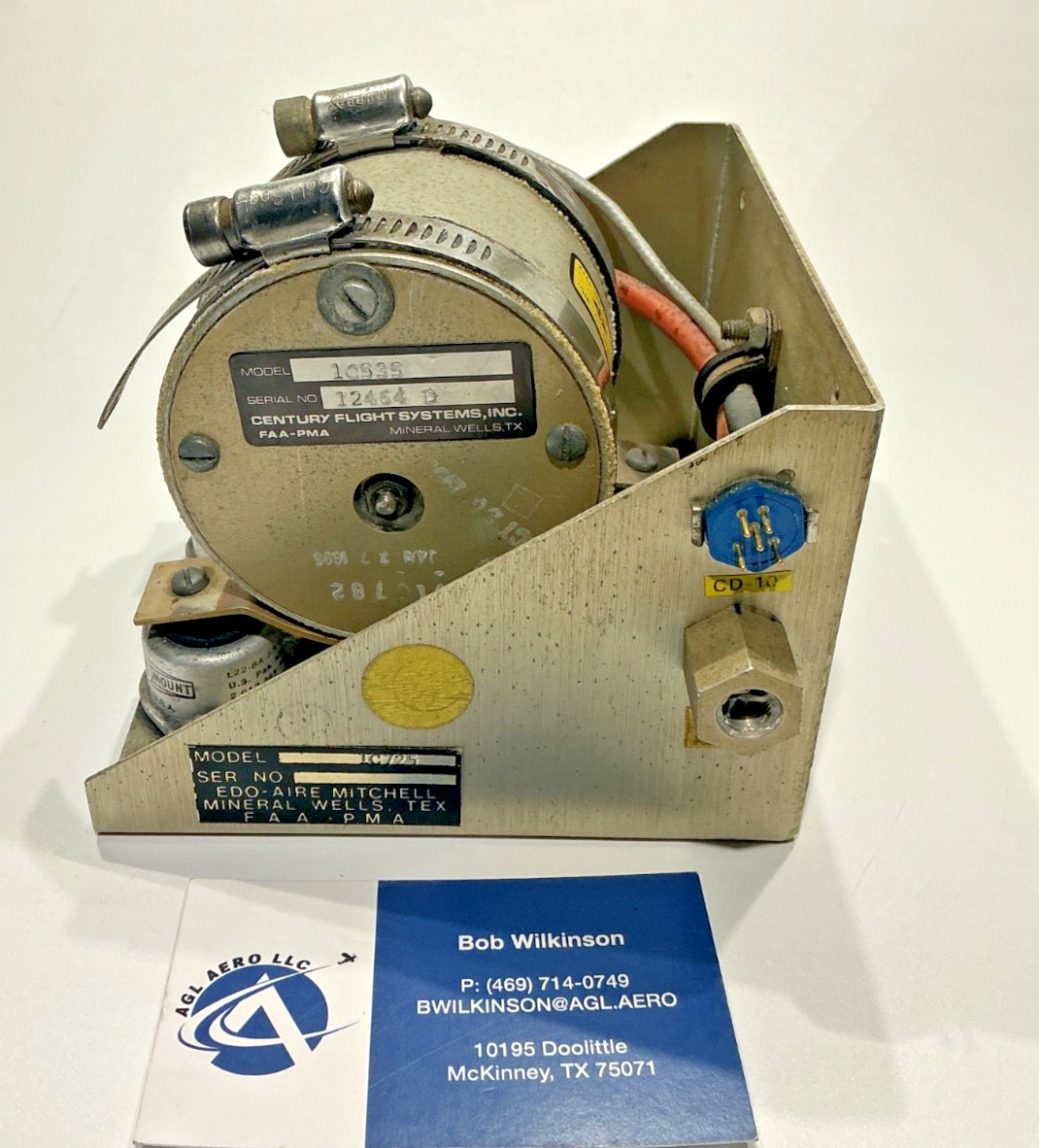 P/N: 1C535 Century Flight Autopilot Hold with Edo-Aire 1C725 Mount (12-VOLT)