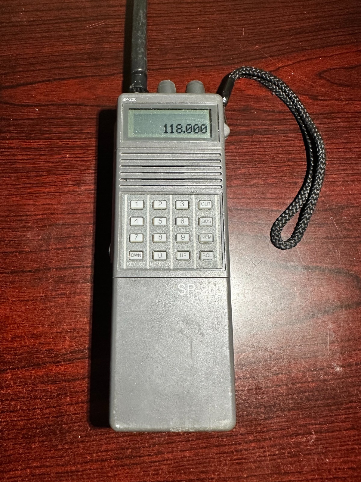Sporty’s Sp-200 portable aviation handheld radio guaranteed 30 days