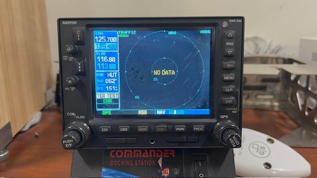Garmin, Inc. GNS 530W WAAS GPS/NAV/COMM Unit P/N: 011-01064-40 (14/28V)
