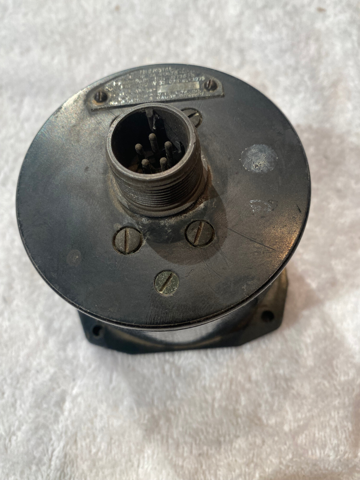 AN5795T6A # 10736-A Gauge Electric Auto-Lite Dual Temperature Indicator 12 or 24