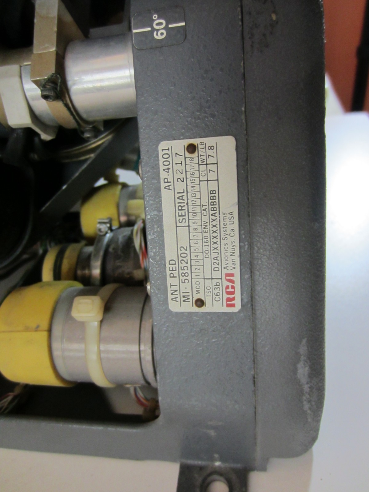 RCA AP-4001 MI 585202 LARGE PHASED ARRAY 17 3/4 X 16 3/4 MI-585066
