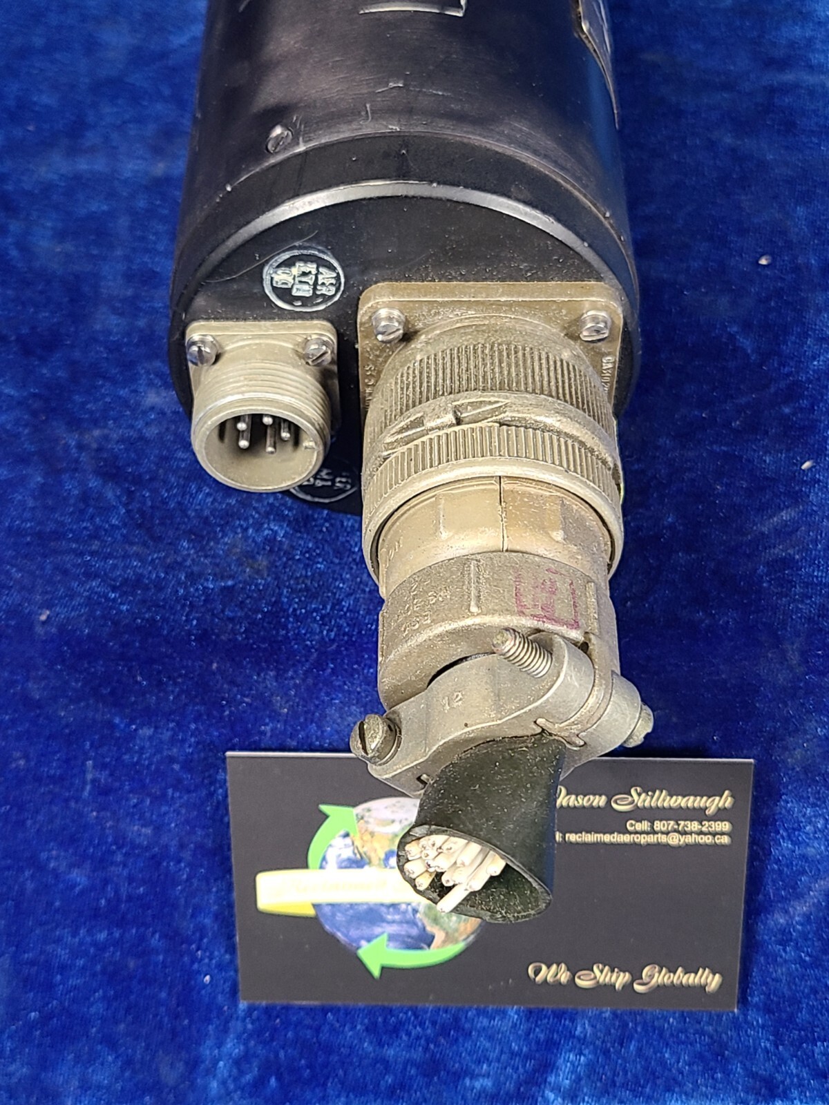 AEONETICS RMI P/N: 2105D-B-6 S/N: 6208