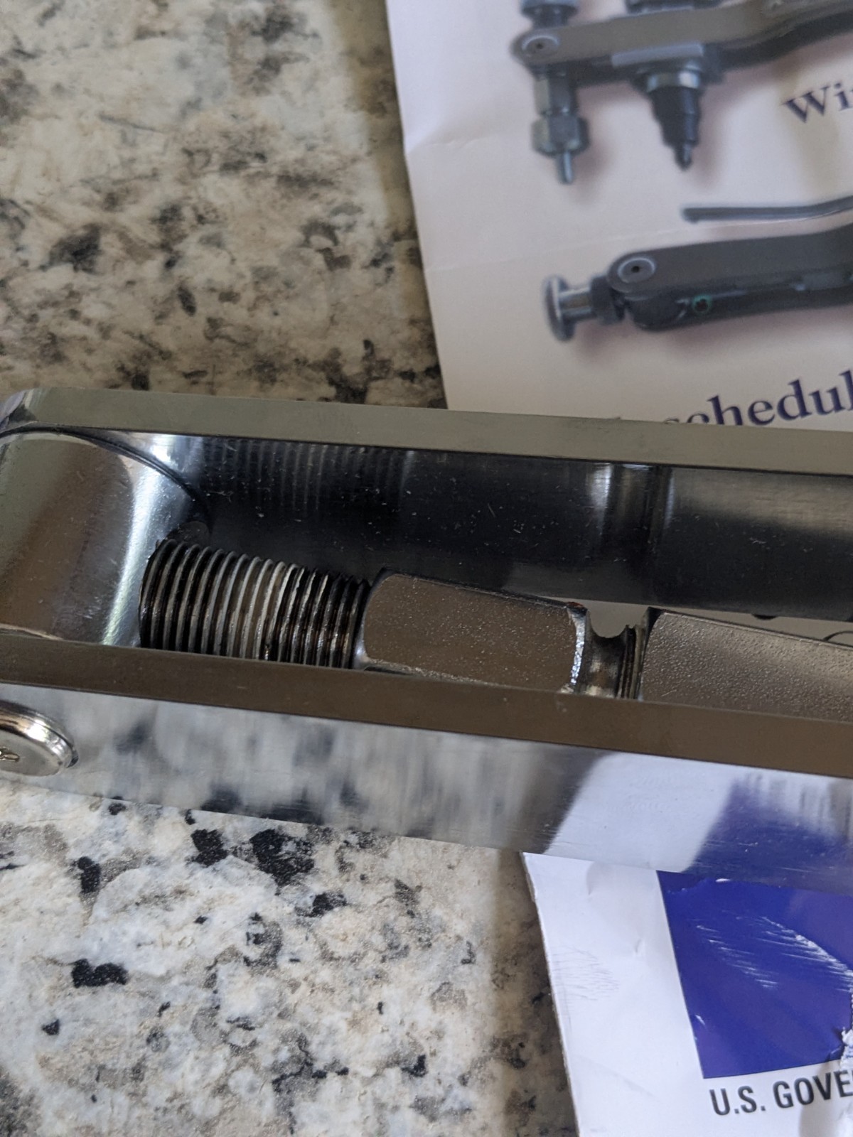 El Brutus Model 7 BRUT Screw Extractor 1/4″ to 3/8″ 7 M00 87a Johnson Bar New