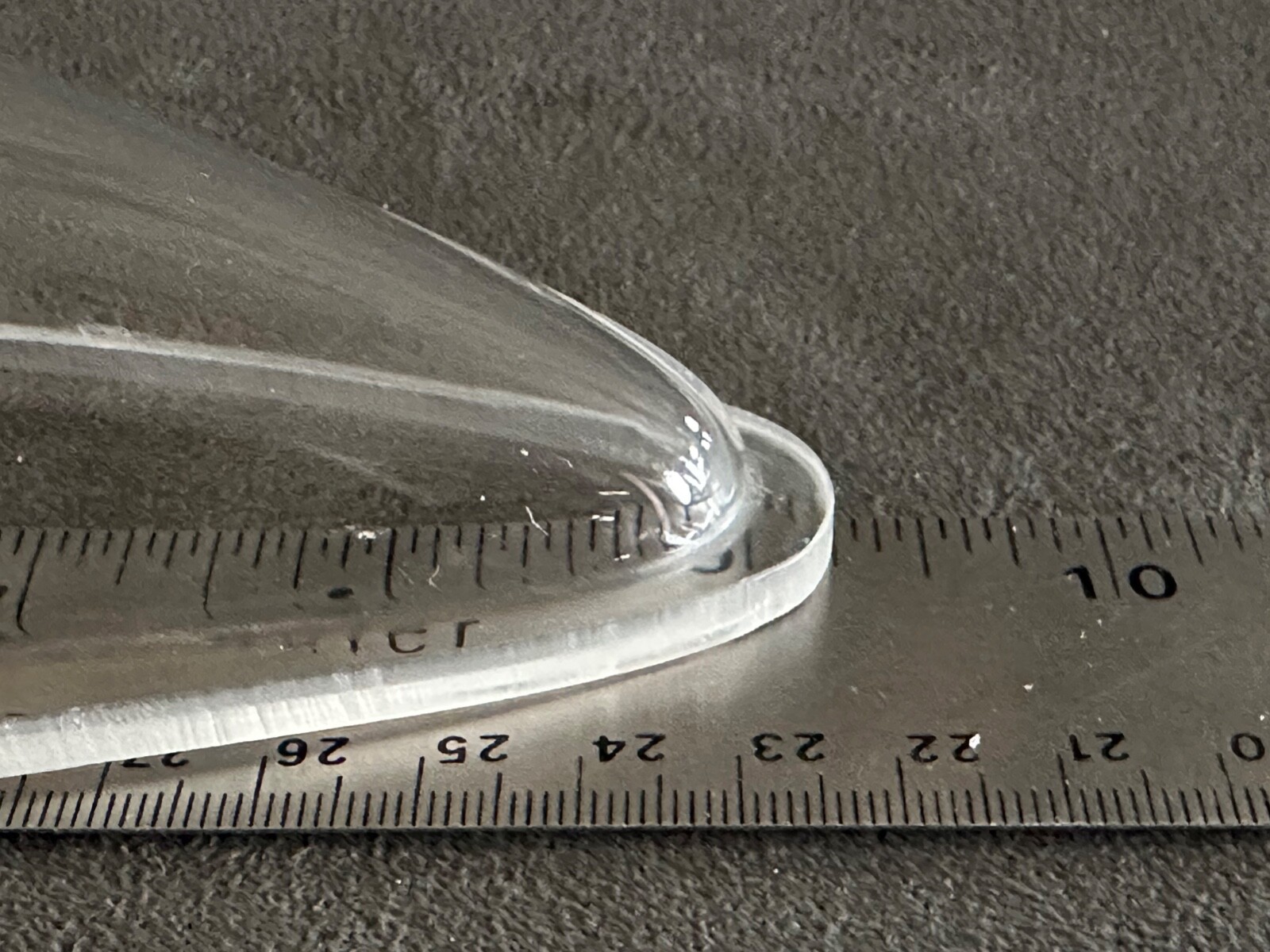 Grimes Whelen Aircraft Strobe Acrylic Lens Clear, New Surplus (Two Available)