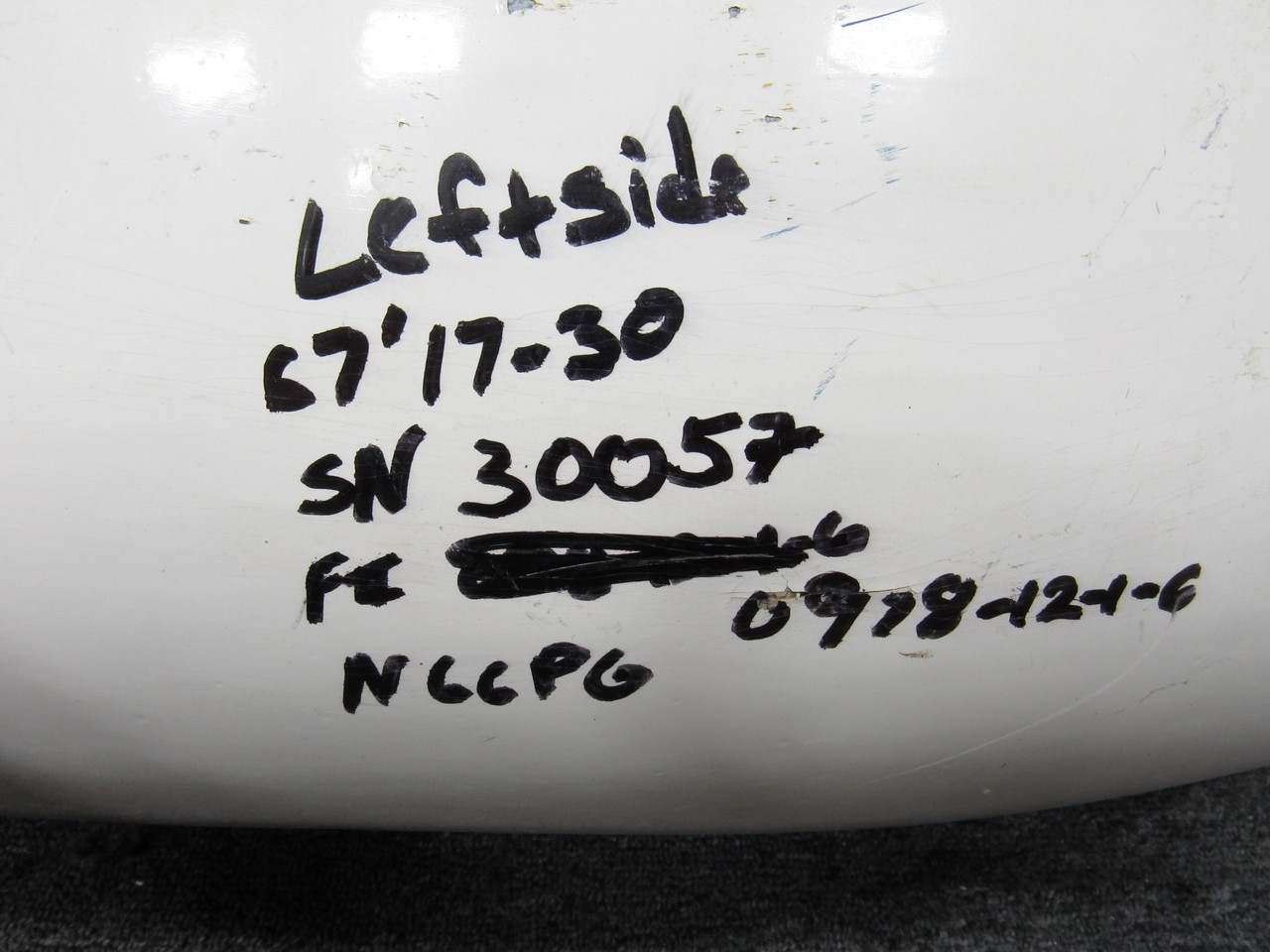 4001-1 Bellanca Main Gear Door LH Outboard