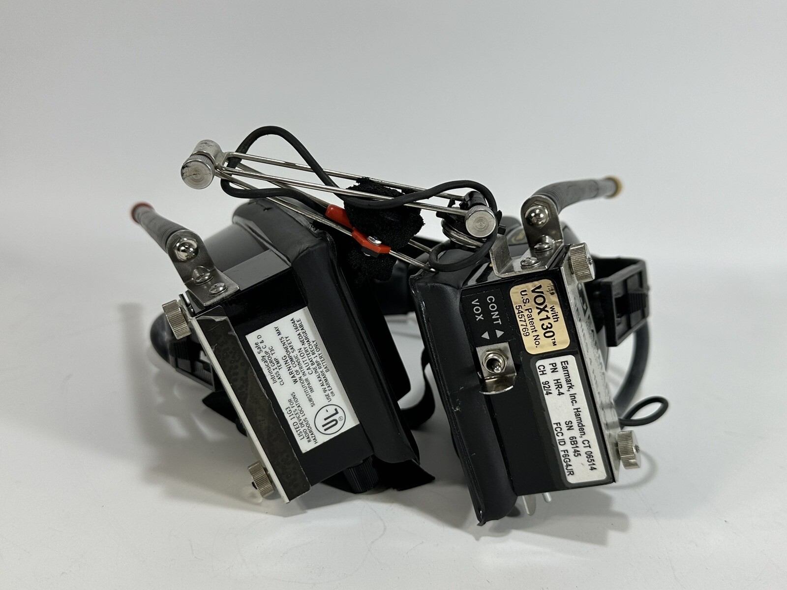 Earmark Series 4 Headset With Vox 130 HR-4 CH: 92/4 In Case with Manual