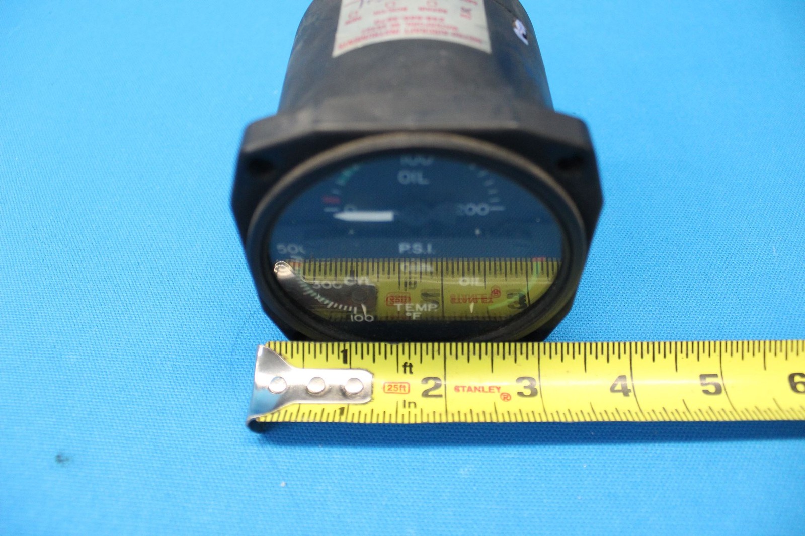 Used Cessna Weston 3 in 1 Engine Gauge Indicator, p/n CM2634N3 (28074)