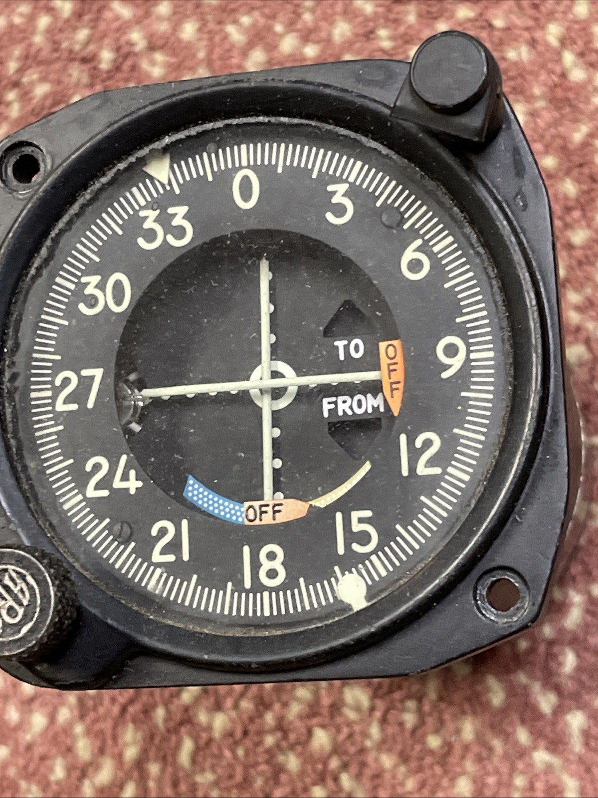 Weston 1155 VOR/LOC Course Indicator PN 16706