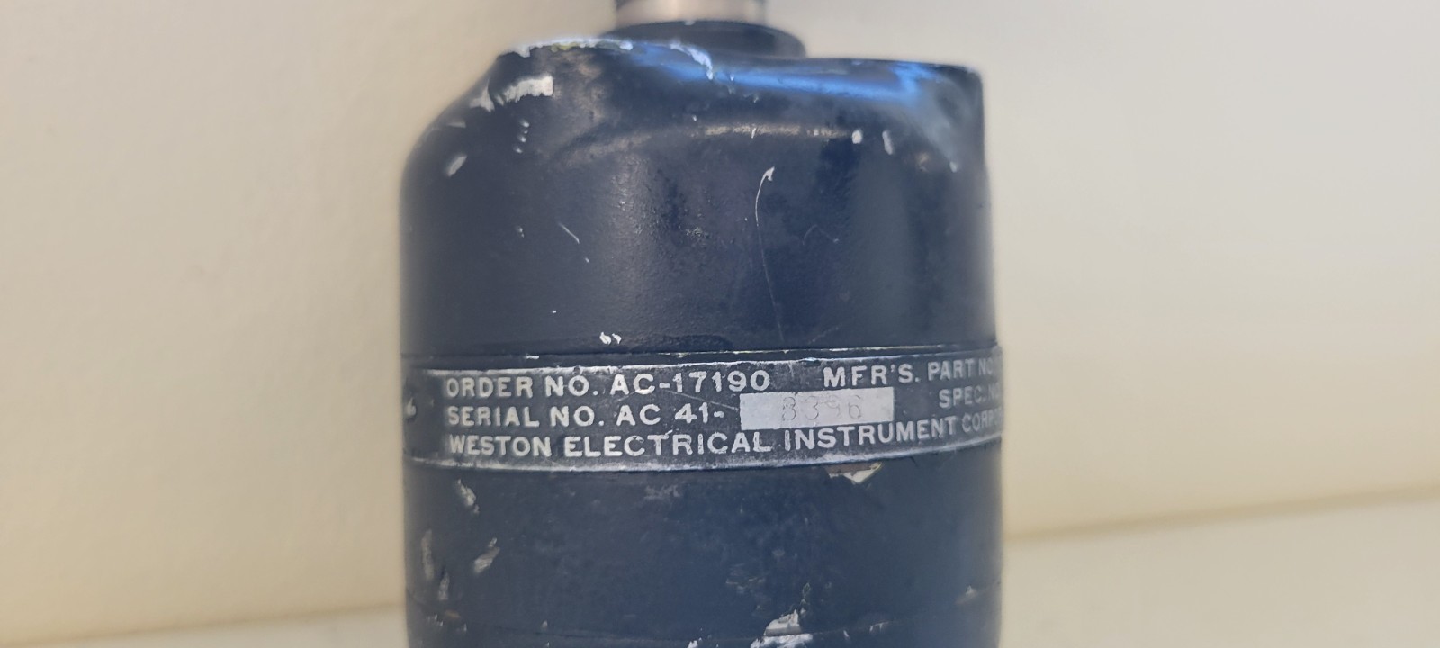 Weston Electrical Instrument Corportation PN: 105290