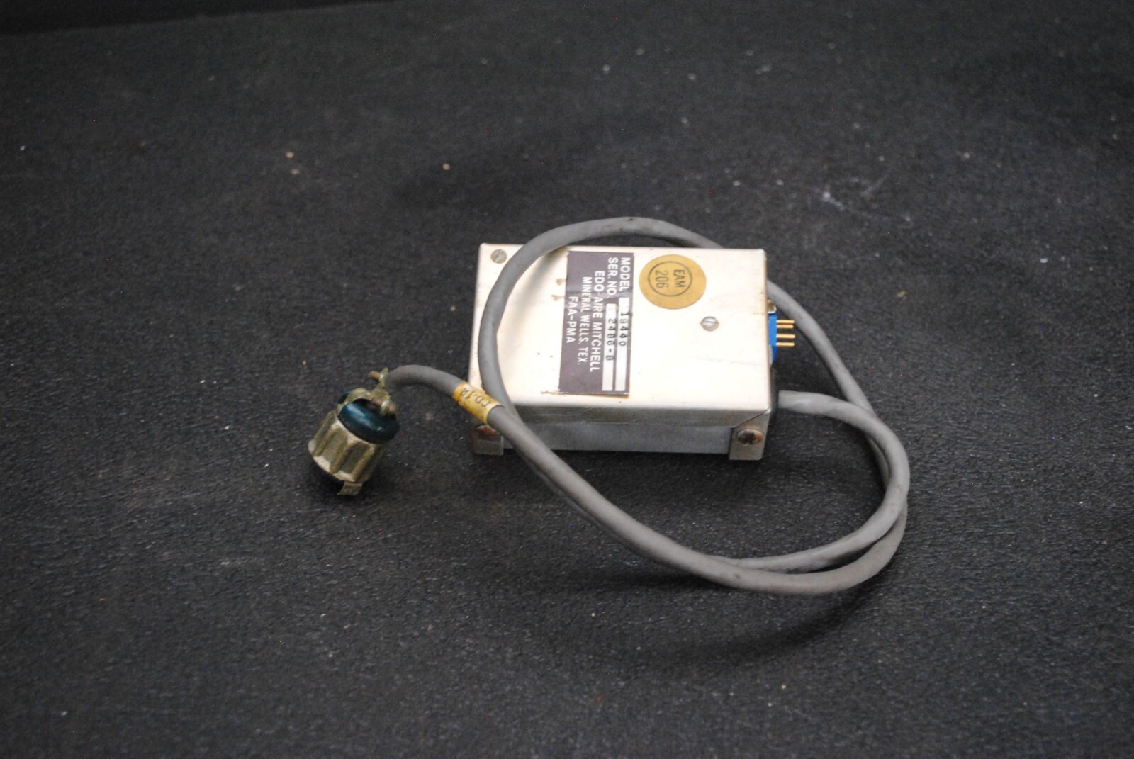 Edo-Aire Mitchell Model 1B440 AutoPilot Roll Filter Relay Box 12V