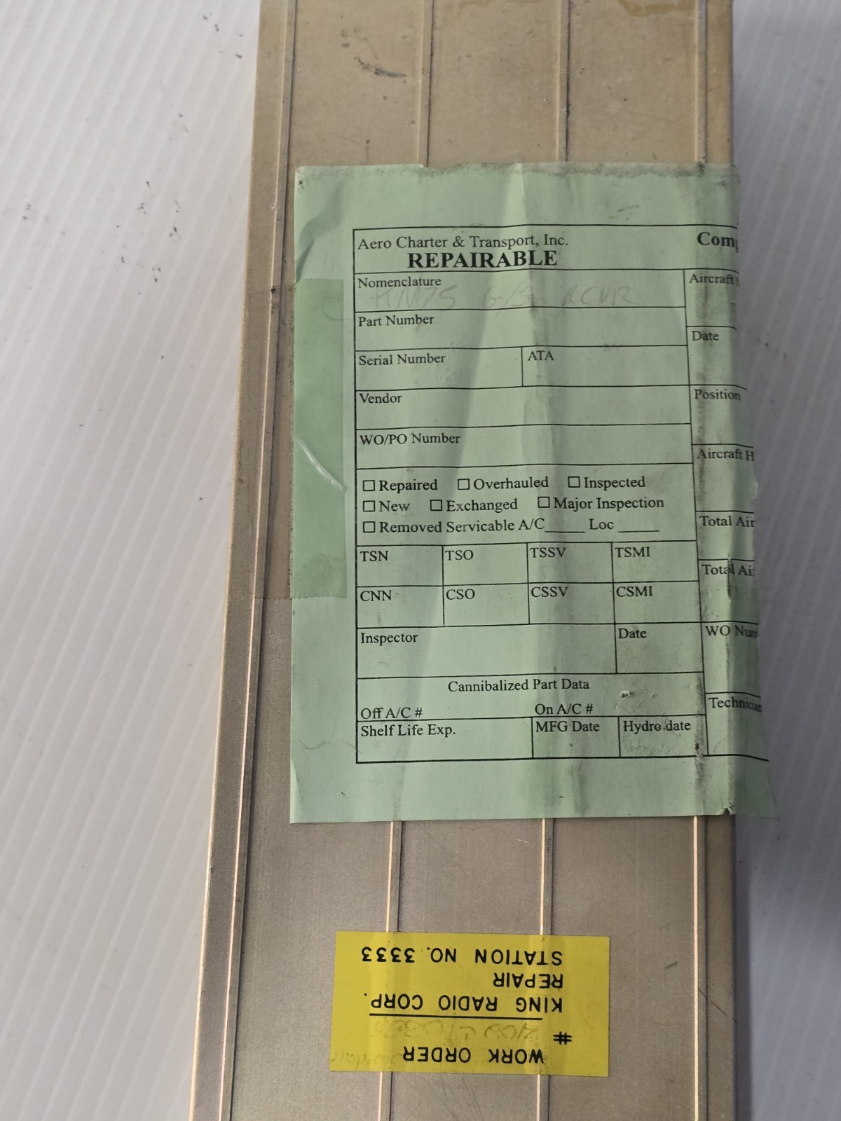 Bendix King Kn-75 Glideslope ReceiverP/N 066-1063-00 KN-75 -As Removed, Untested