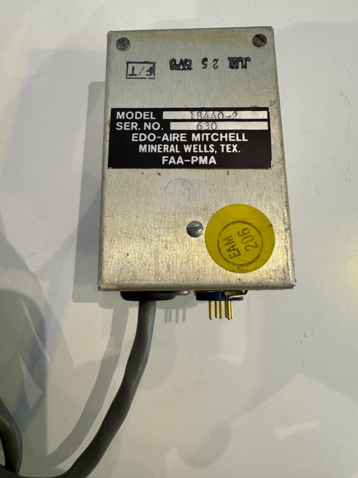 Edo-Aire Mitchell Autopilot RelayFilter (14 Volt), P/N: 1B440 1B440-2