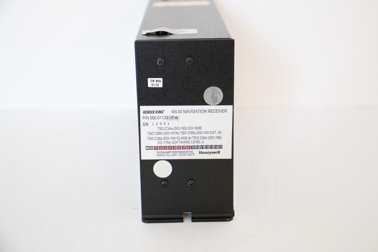 Bendix/King KN-40 Nav PN: 066-01130-0701 SN: 12941, Guaranteed