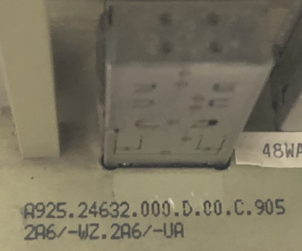 Airbus Aircraft Electric Power Panel A92524632000D00