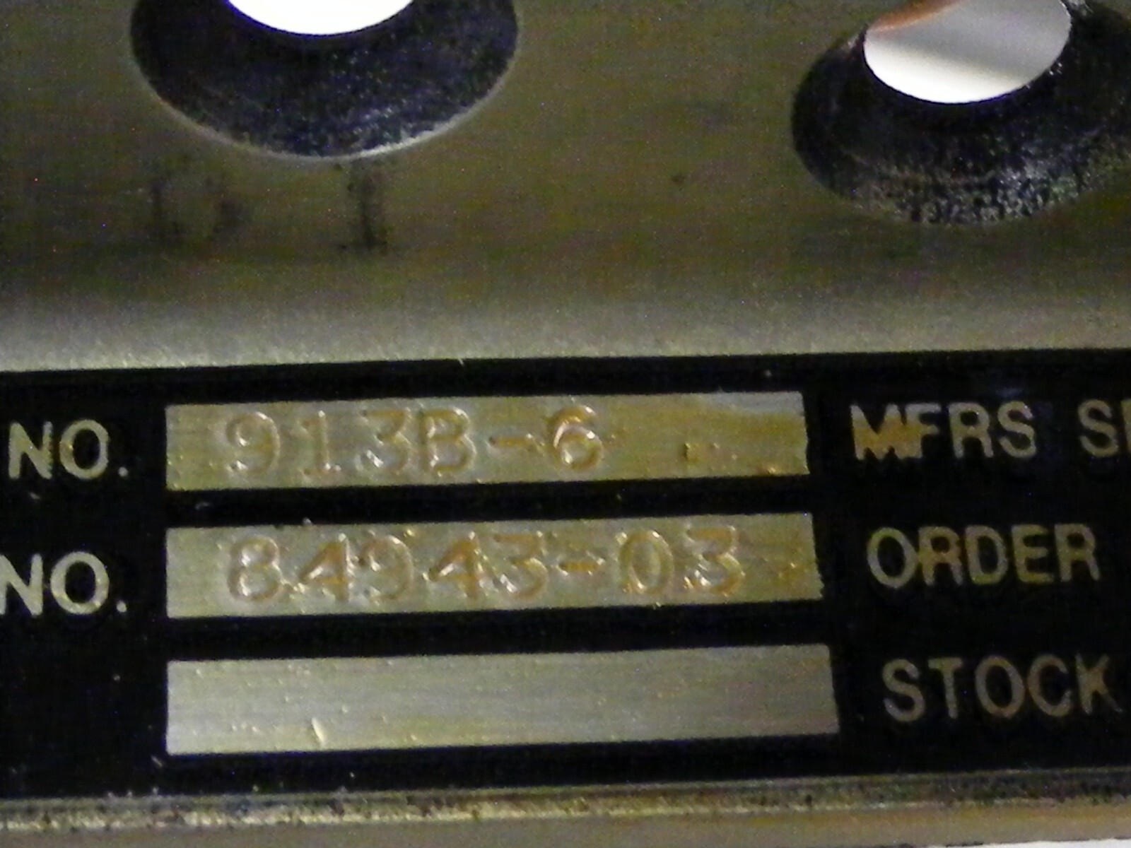 LUCAS Aerospace Servo 84943-03 Aircraft Airplane NOS (a94)