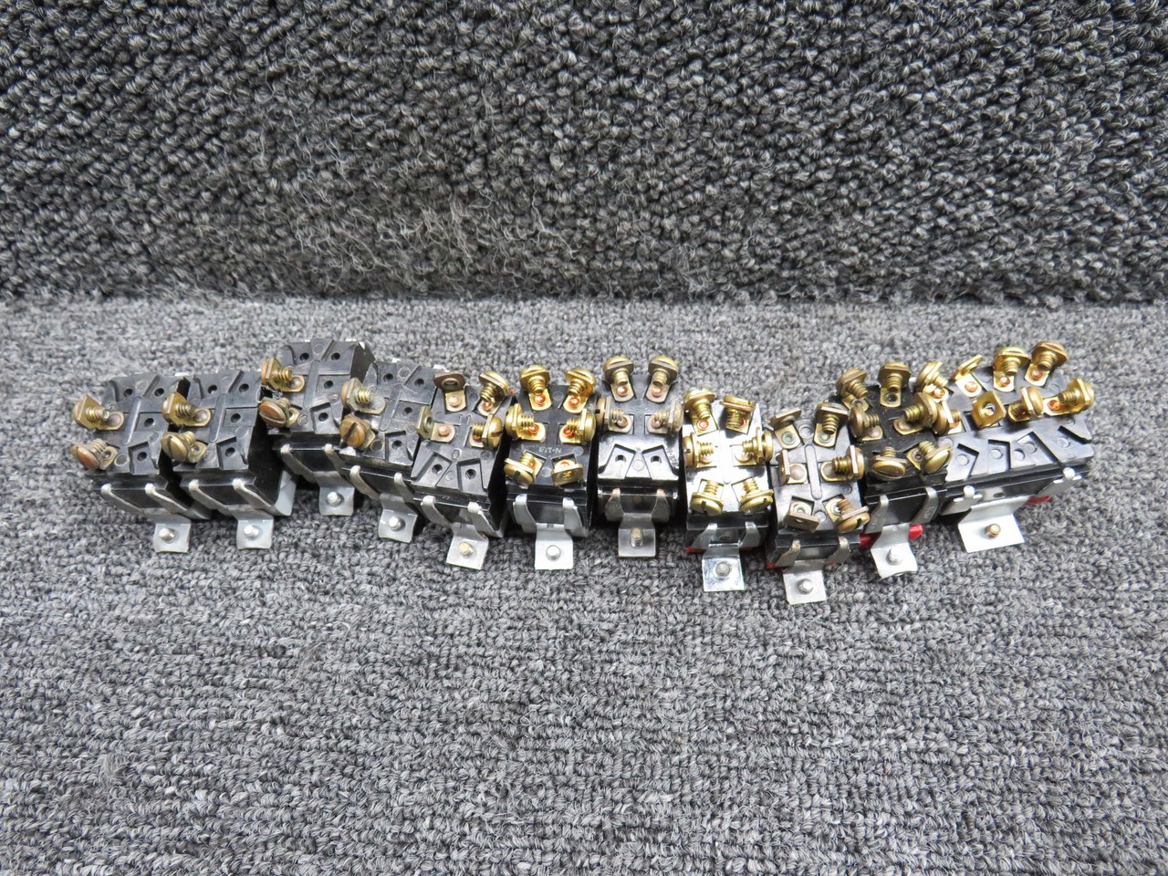 587-837, 587-831 Piper PA-34-200T Landing Light Rocker Switch Set of 11