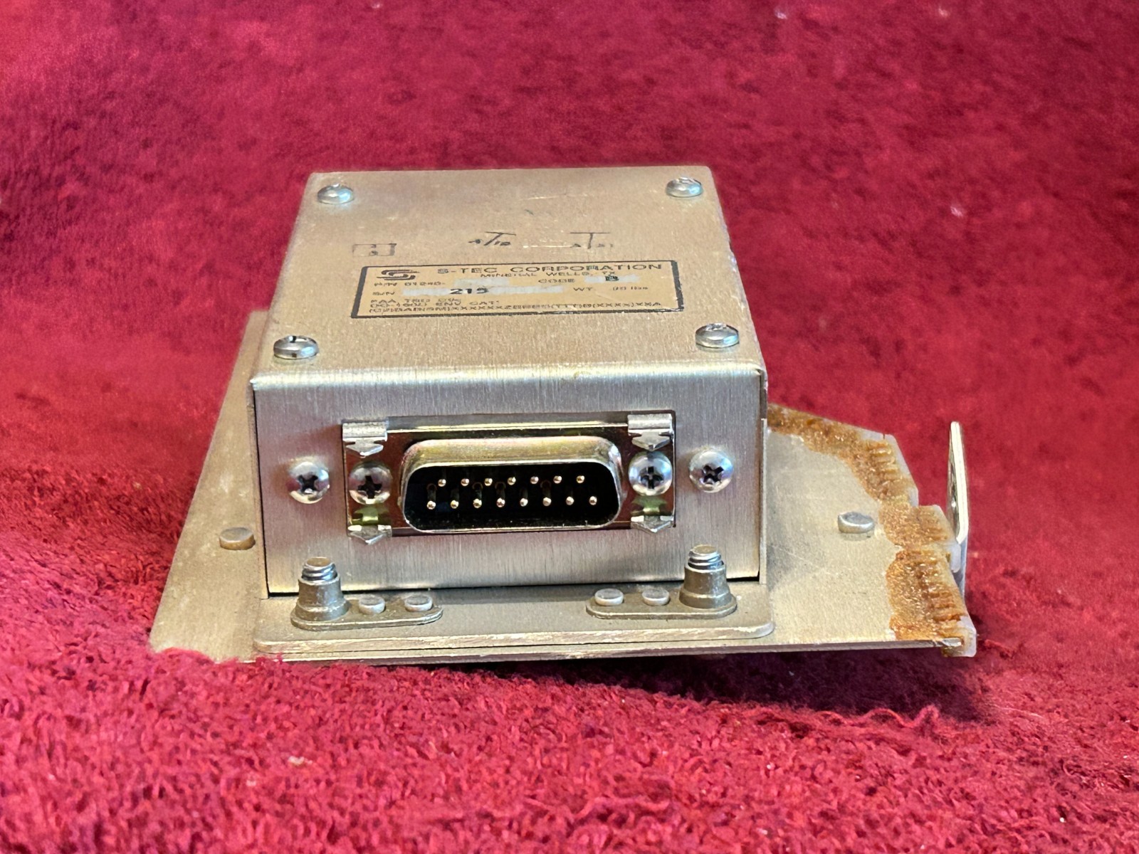 S-TEC TRIM WARNING MONITOR P/N 01240 CODE B