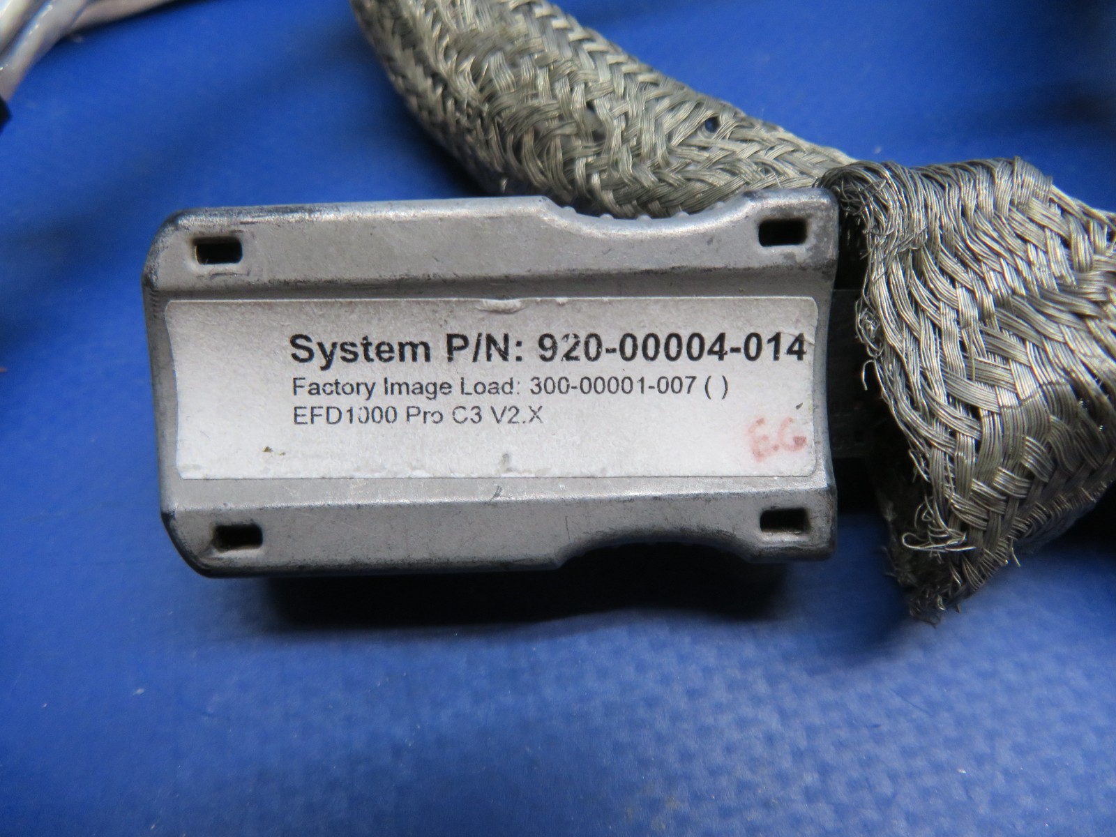 Aspen EFD Connector Harness Configuration Model P/N 910-00005-004 (0626-820)