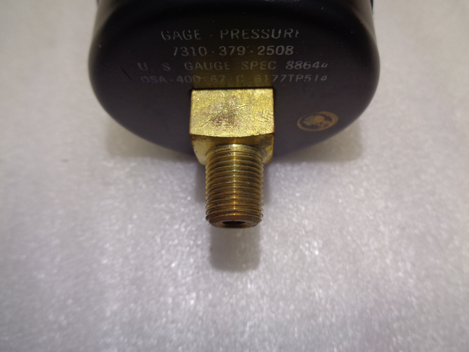U.S. GAUGE AIR PRESSURE GAGE INDICATOR 730025-15 / 27250 NEW