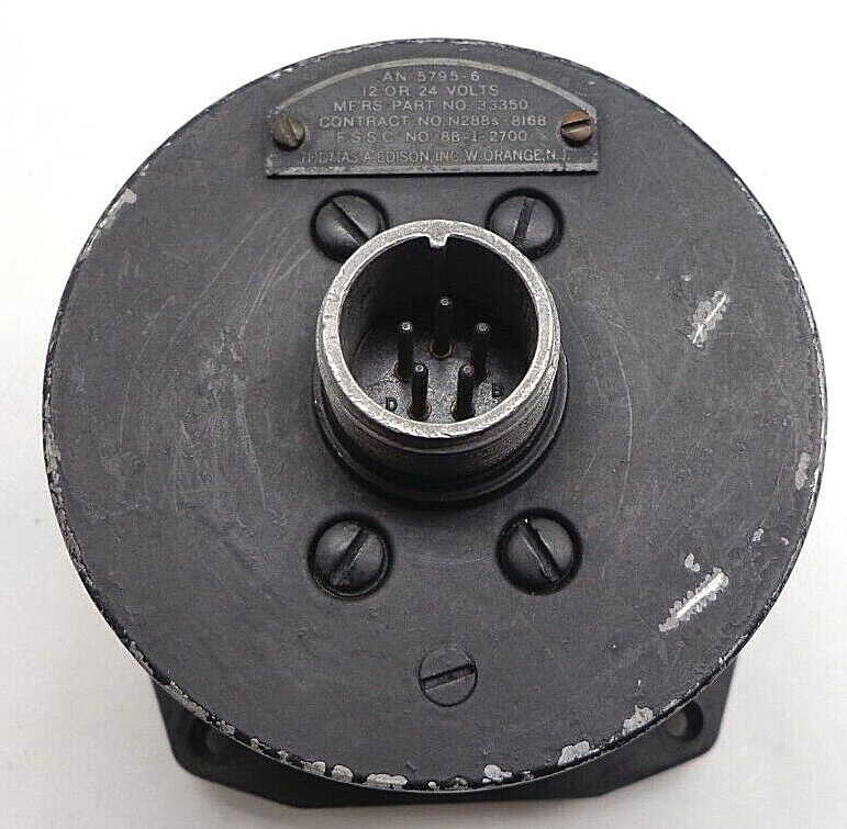 AN5795-6 Thomas A Edison Inc. Dual Temperature Guage Gauge 12/24 Volts FREE SHIP