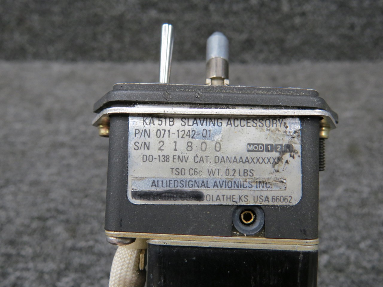 071-1242-01, 200-0846-00 Allied Signal, Bendix-King KA51B Slaving Accessory