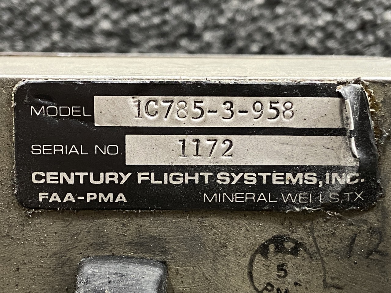 1C785-2-903 Century Flight Systems Roll Servo