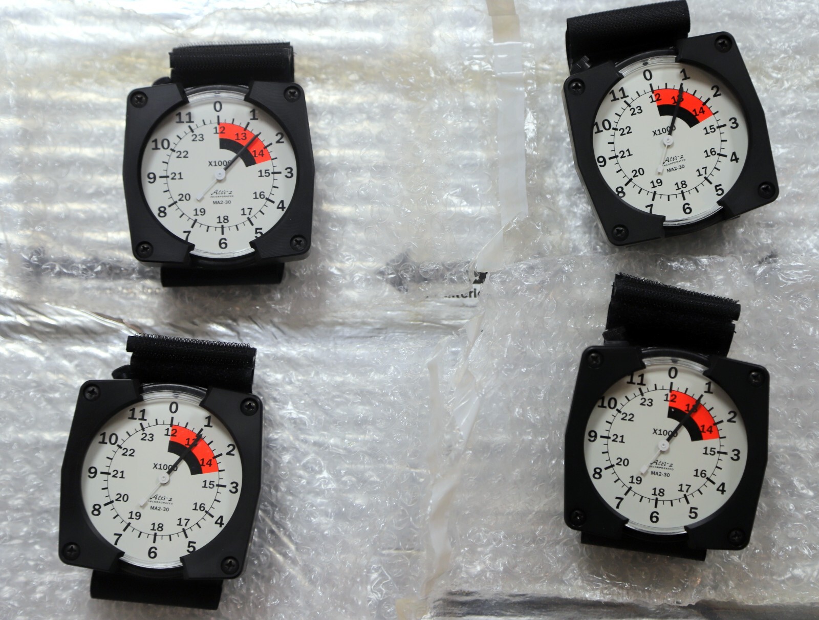 Skydiving altimeter : Altimaster-2 BRAND NEW 3″ face high altitude (MA2-30) HALO