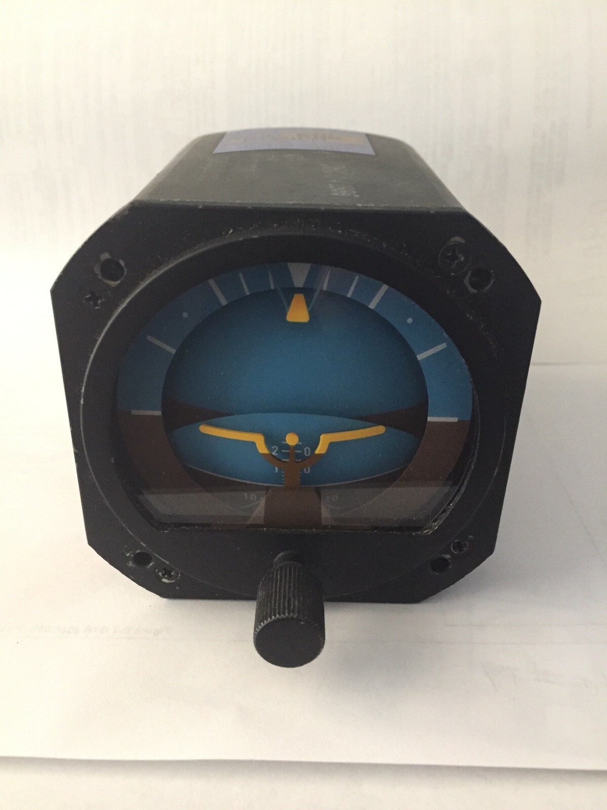 RCA 22-7 INDICATOR GYRO HORIZON SER#861986   102-0041-04