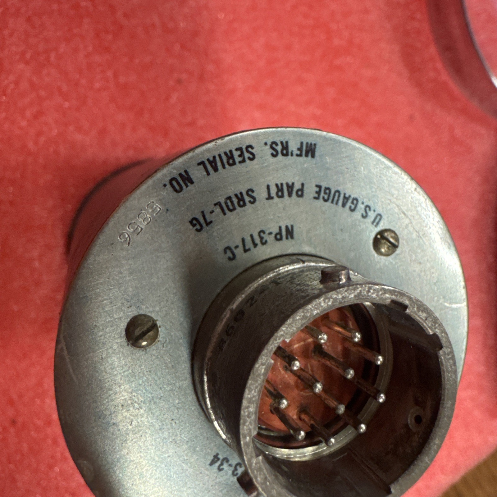 U.S. Gauge Dual Hydraulic Pressure Indicator PN: SRDL-7G BINP