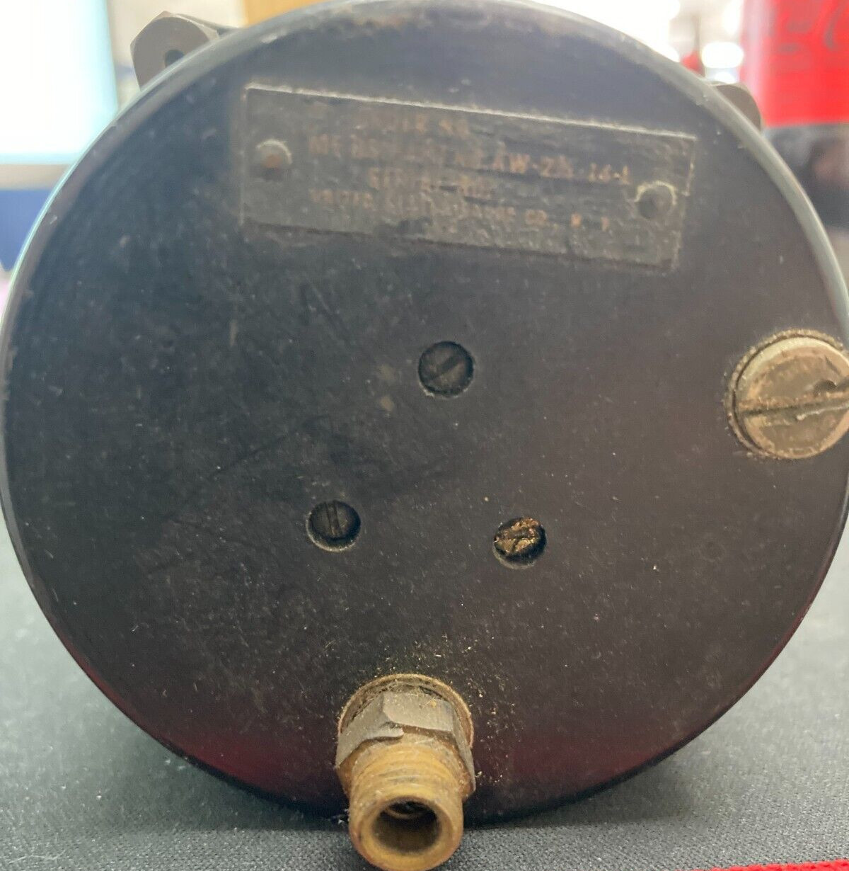 U.S. Gauge AW-2-3/4 -14-1 Manifold Pressure Gage