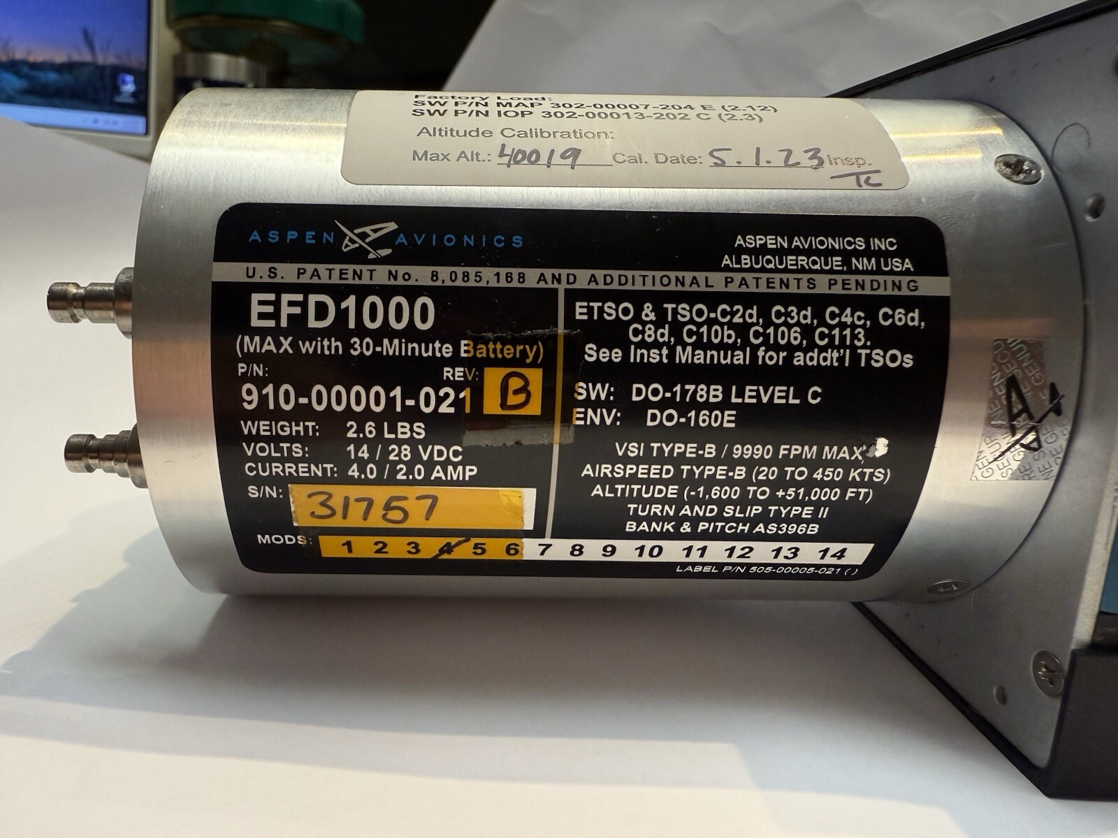 Aspen EFD 1000 Pro Max