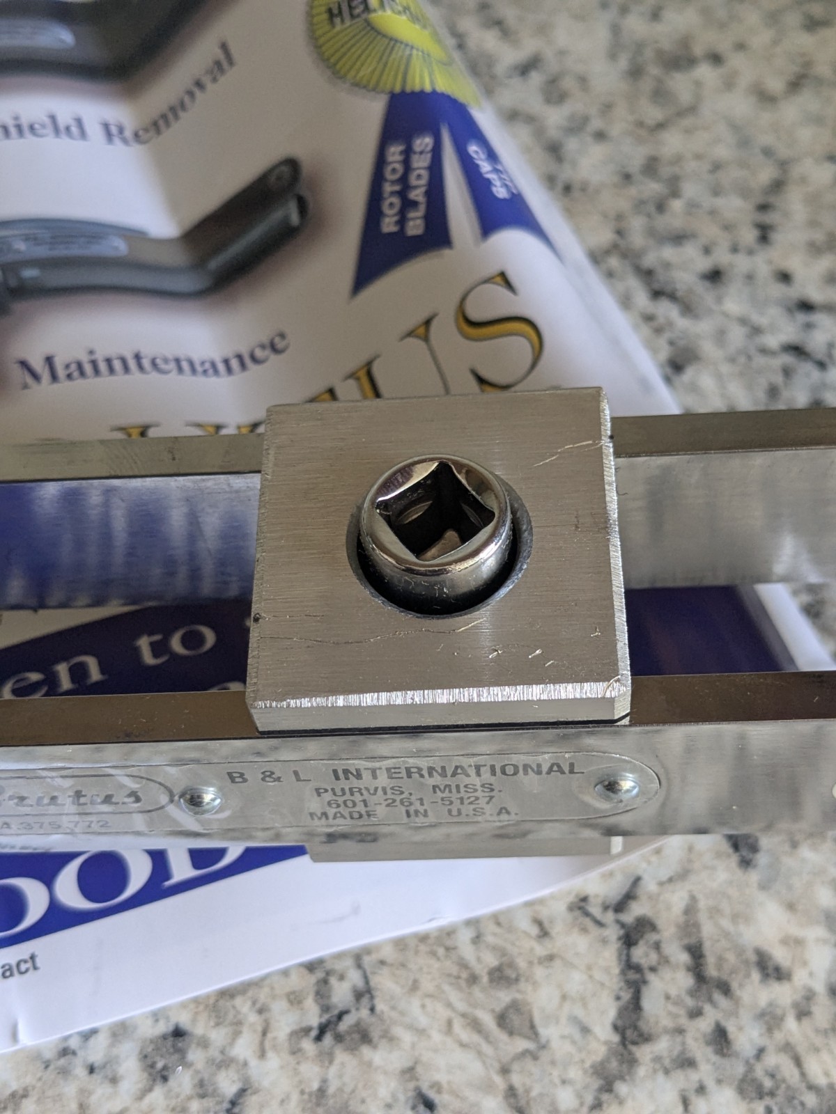 El Brutus Model 7 BRUT Screw Extractor 1/4″ to 3/8″ 7 M00 87a Johnson Bar New