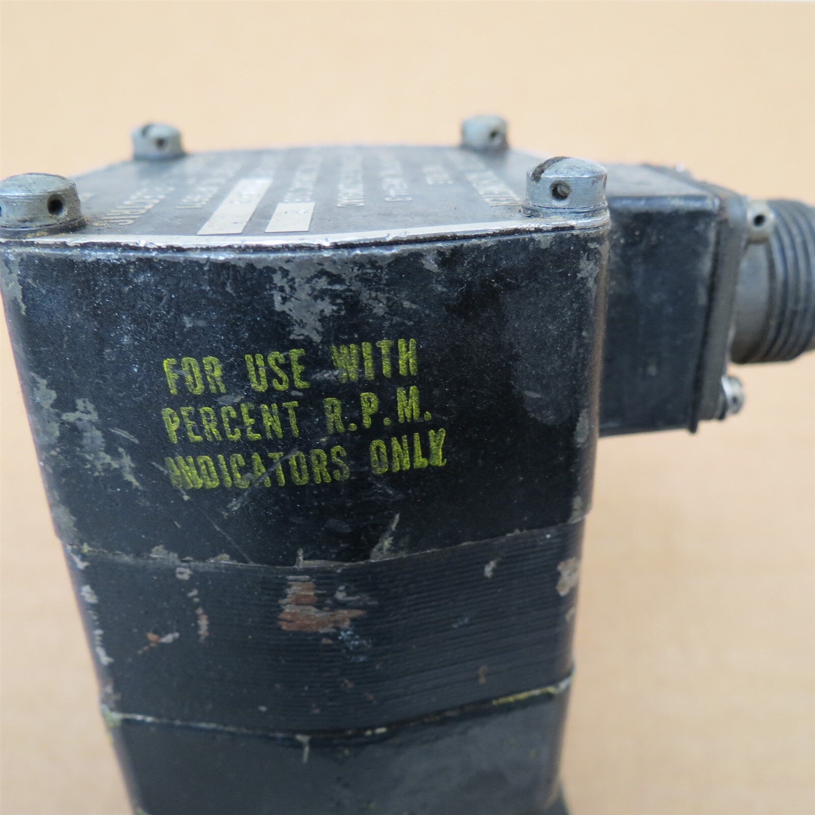 AN5544-3 Aircraft Tach Generator 2CM9AAC Tachometer 2-Pole General Electric Core
